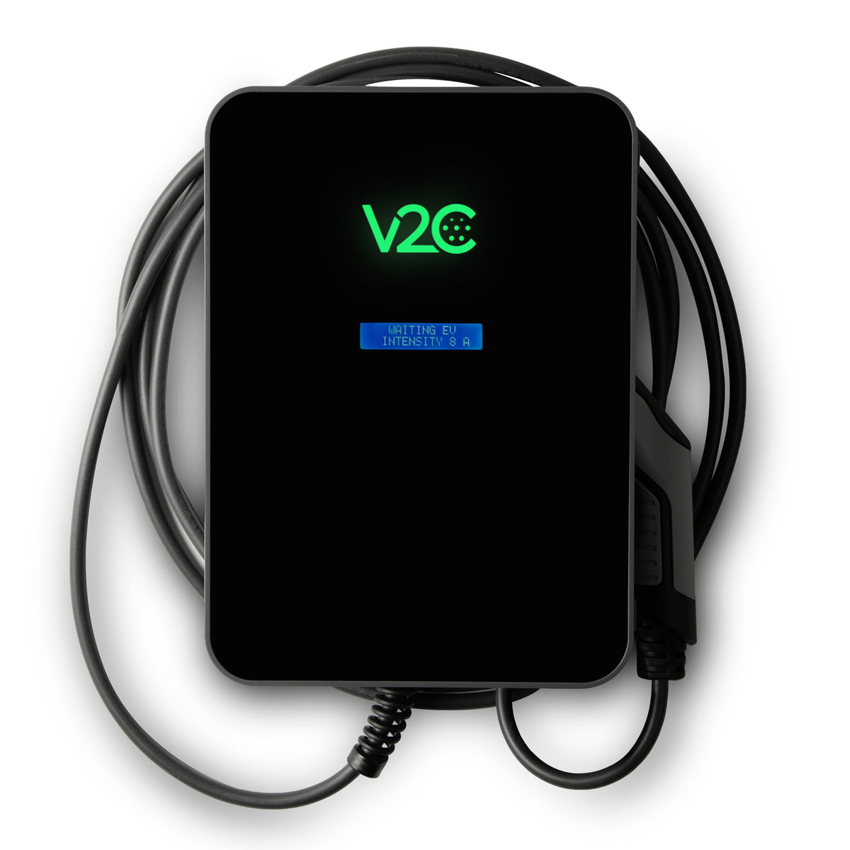 1B - WallBox V2C Trydan MONO-fase 7,4KW CAVO T2 5M + Protezione