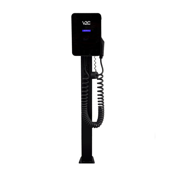9A - Palo per installazione a terra di 1 WallBox
