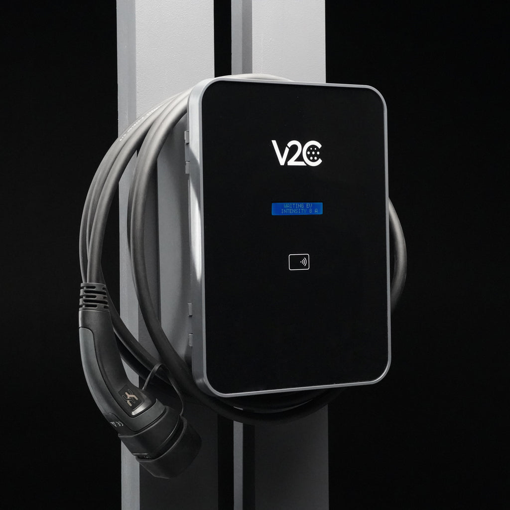 3C - WallBox V2C Trydan.PRO TRI-fase 22KW CAVO T2 5M