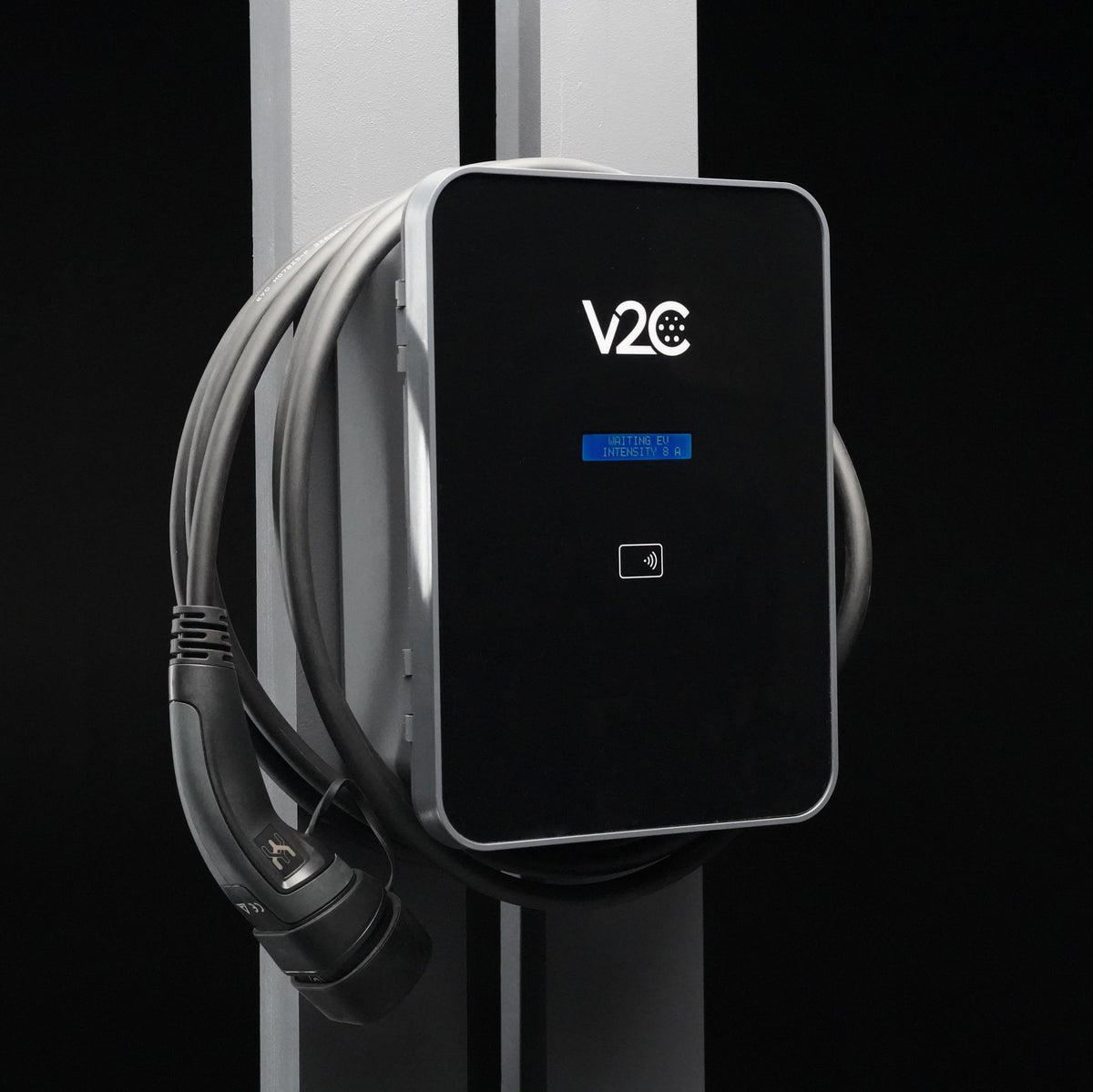 1C - WallBox V2C Trydan.PRO MONO-fase 7,4KW CAVO T2 5M